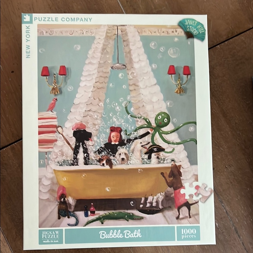 New York Puzzle Company Bubble Bath 1000 Piece Puzzle